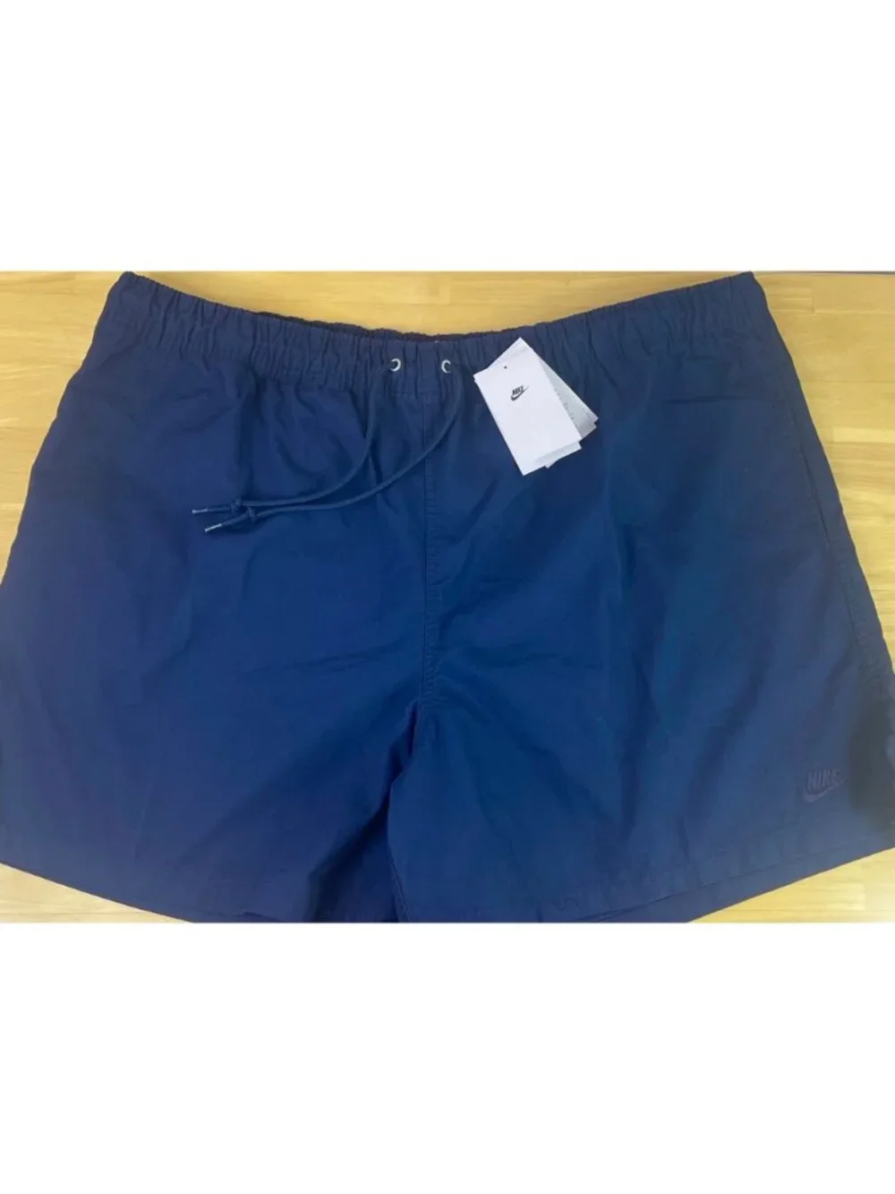 Nike Elastic Waist Drawstring Standard Fit Navy Shorts HJ1946 - Men’s 3XL - NWT